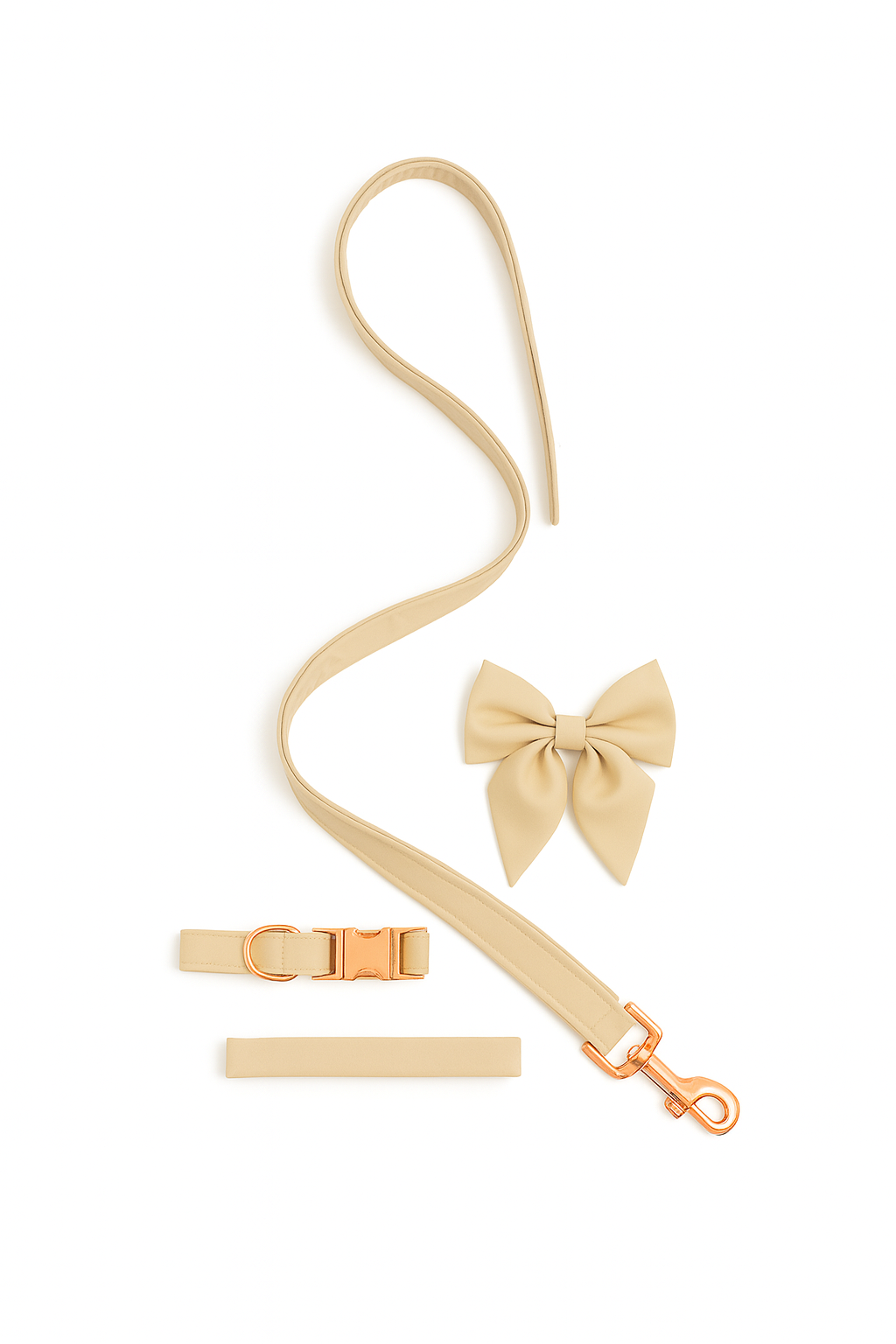 Winnie Bow Collar and Leash