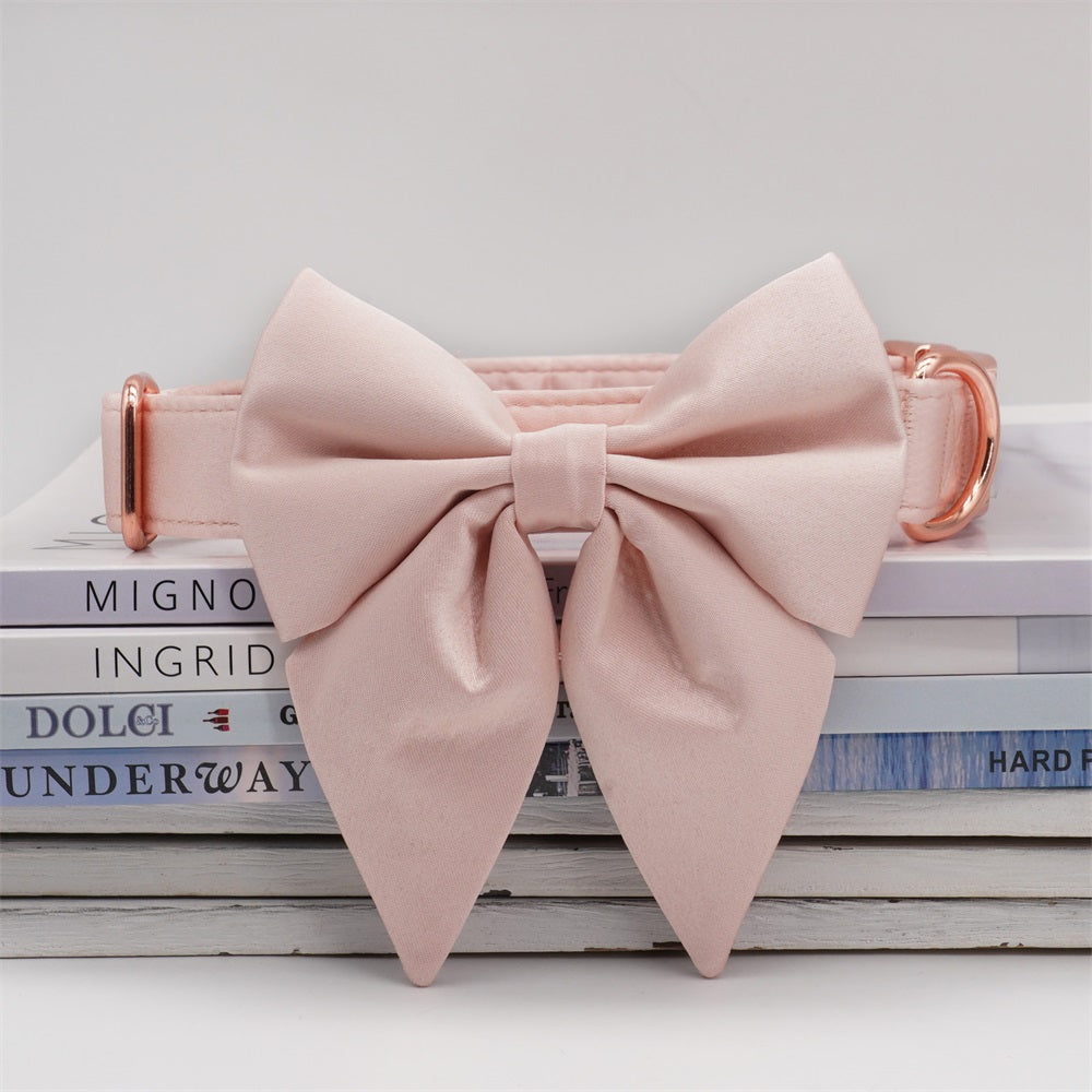 Winnie Bow Collar and Leash