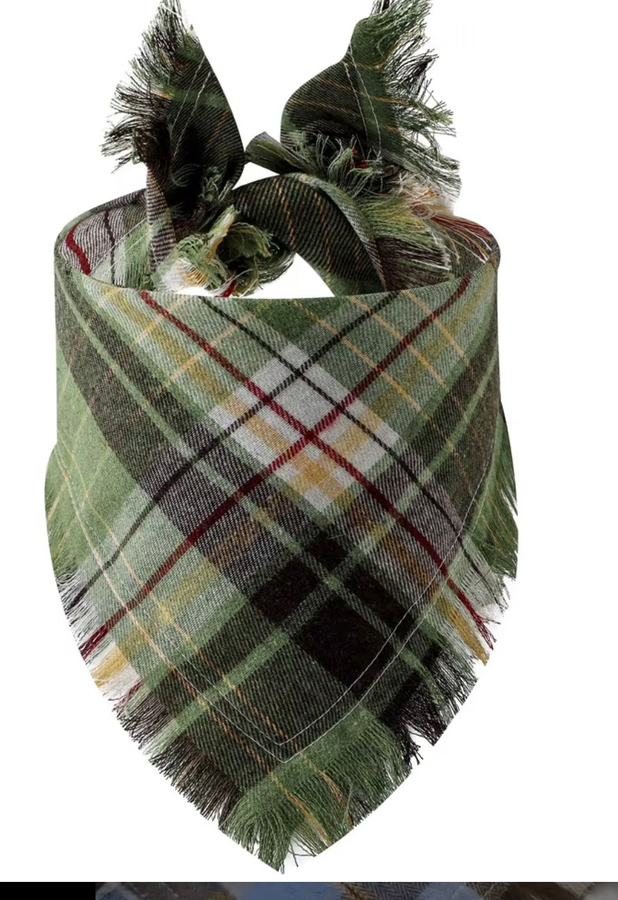 The Flannel Fetch Bandanas